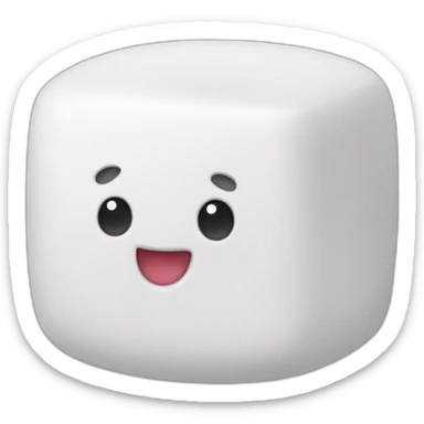 marshamallow sticker