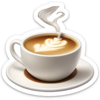 Coffe in airport  sticker