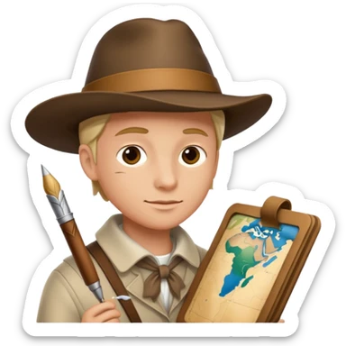 Cartographer sticker