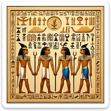 egypt wall art sticker