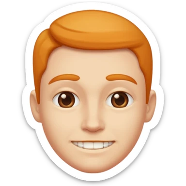 Person with a underbite sticker