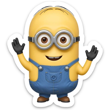 Minion sticker