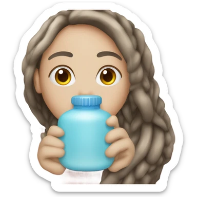 Hot water bottle  sticker