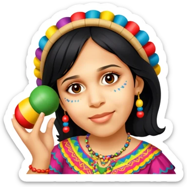 Maraca Player sticker