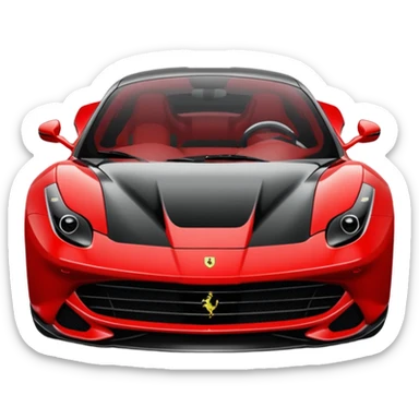 black farari car koli si change kar do sticker