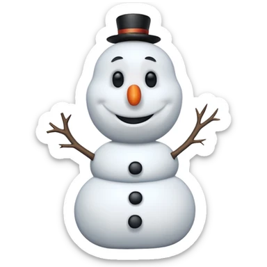 Olaf from the Frozen movie sticker