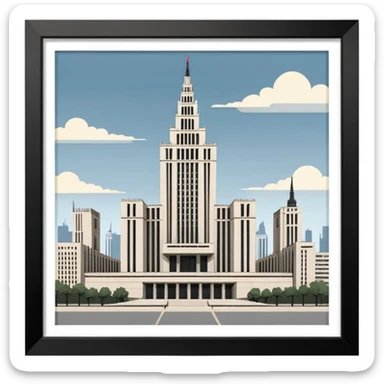 warsaw Palace of Culture and Science sticker