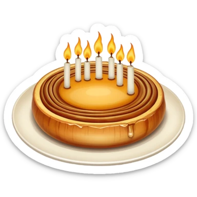 caramelised onion plate sticker