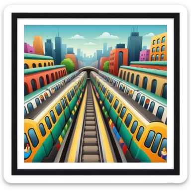 Subway CDMX  sticker