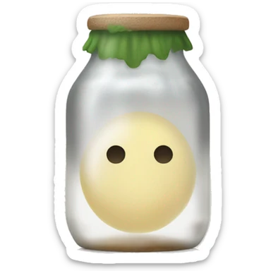 ferment no face sticker