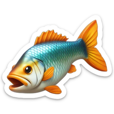 Palito de pescado de fortnite  sticker
