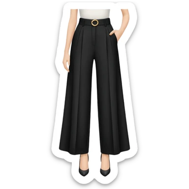 fashion trouser sticker