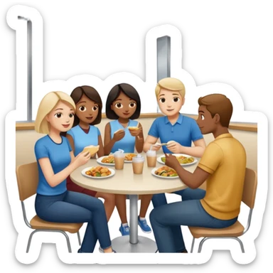 Corporate canteens sticker