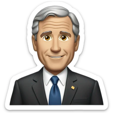 George W. Bush sticker