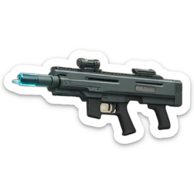 battery-laser-rifle sticker