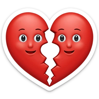 zwei hände in herzform aus denen unterschiedlich große herzen schweben sticker