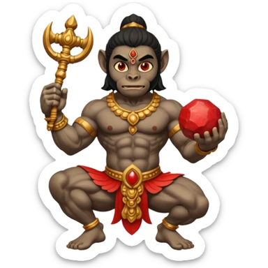 Hanuman sticker