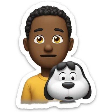 Natural brother watching too much of Charlie Brown on Amazon Prime? sticker