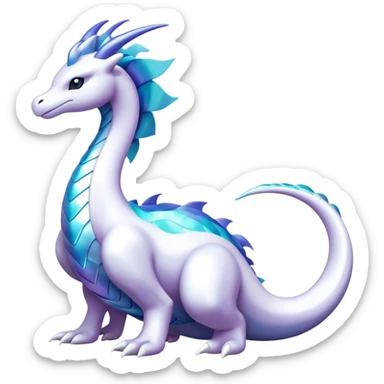 lugia-dragonair-suicune-hybrid, full body sticker