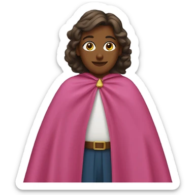 Gracie Abram’s with a cape  sticker