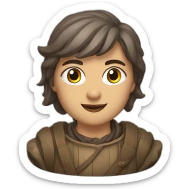 Mazlum kara from brussels sticker