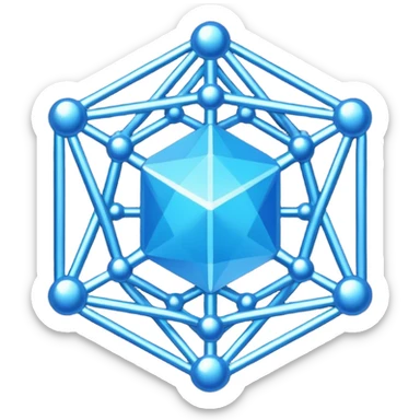 Neural network net frame  sticker
