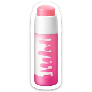 Lip balm sticker