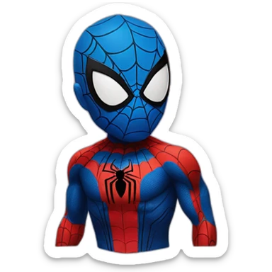 spider-man wondering sticker