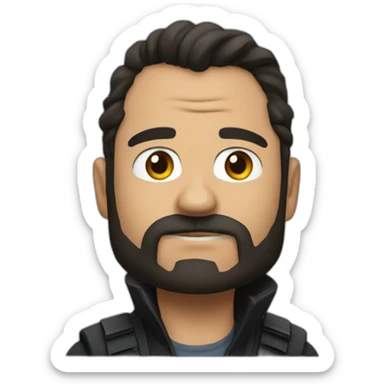 Vic from the shield sticker