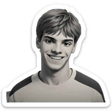 happy boy solo meme sticker