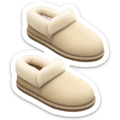 UGG slippers sticker