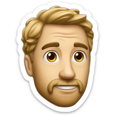 La fin avec un boute il se wiskie sticker