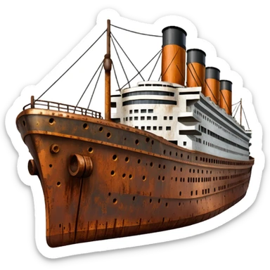 Make the Titanic sticker
