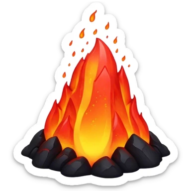 Lava sticker