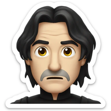 Snape angry sticker