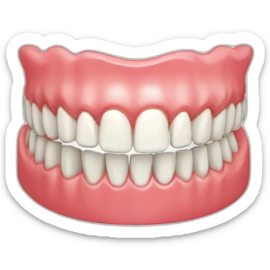 DENTURE sticker