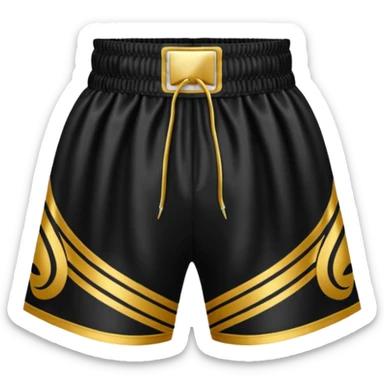 boxing short sticker