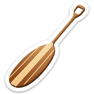 Paddle sticker