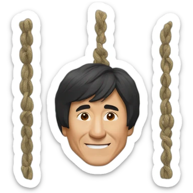 jackie chan sticker
