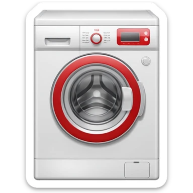washing machine sticker