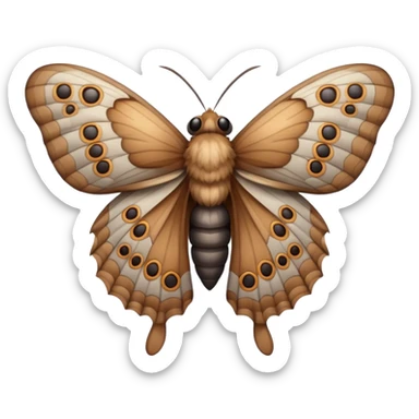 moth sticker