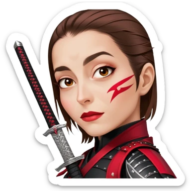 Katana Master sticker