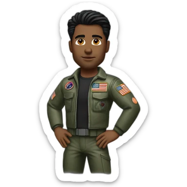 Top gun maverick sticker
