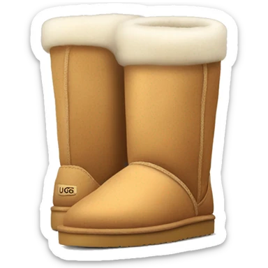 UGG slippers  sticker