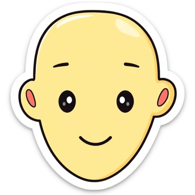 Pasztet z twarzą sticker