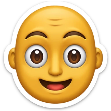 tête rigolote sticker