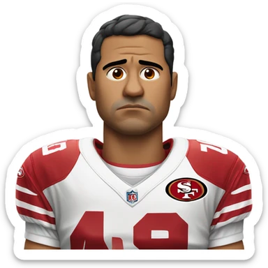 Mexican 49ers fan moping sticker