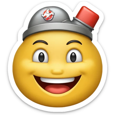  Ghostbusters emodji sticker