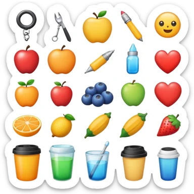 Cosas astethik sticker