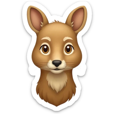 Danish doe wisk sticker